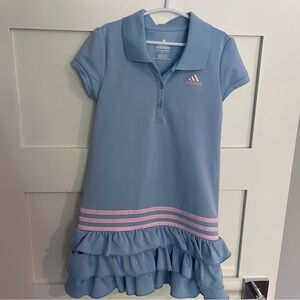 Girls’ Blue Adidas Dress - Size 6